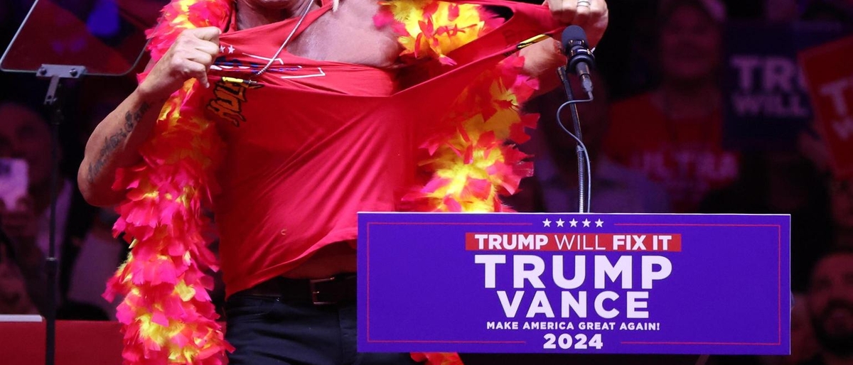 L'appello della leggenda del wrestling Hulk Hogan, votate Trump