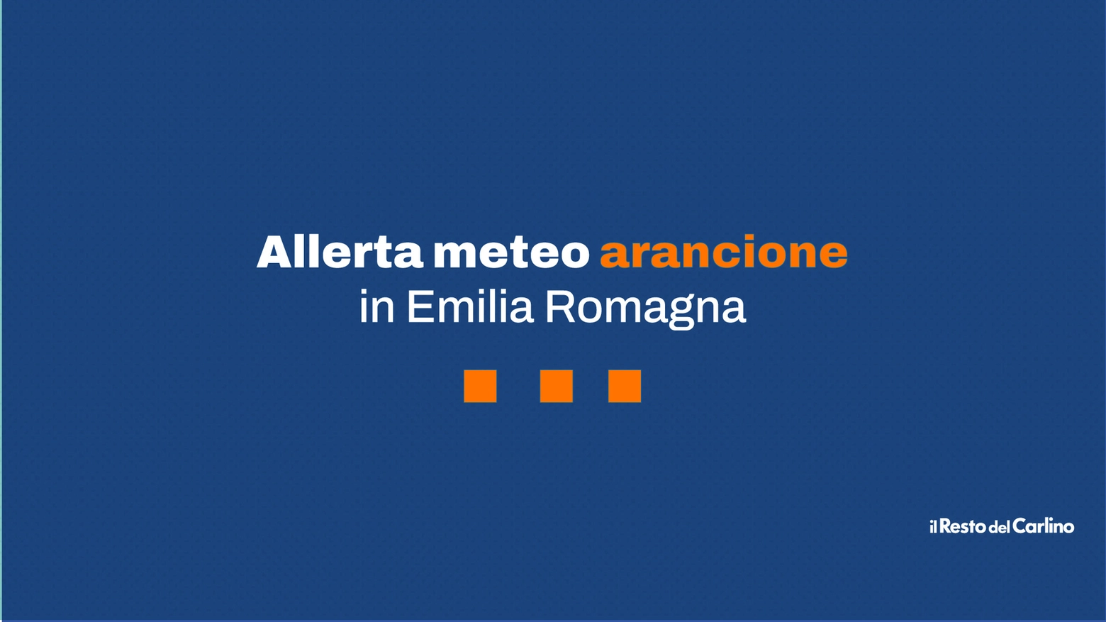 L'allerta meteo arancione indica una situazione che inizia ad essere critica e a causare seri disagi per la popolazione civile