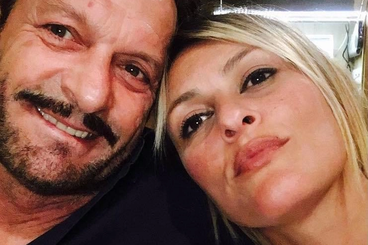 Salvatore Schillaci e Barbara Lombardo (foto Facebook)