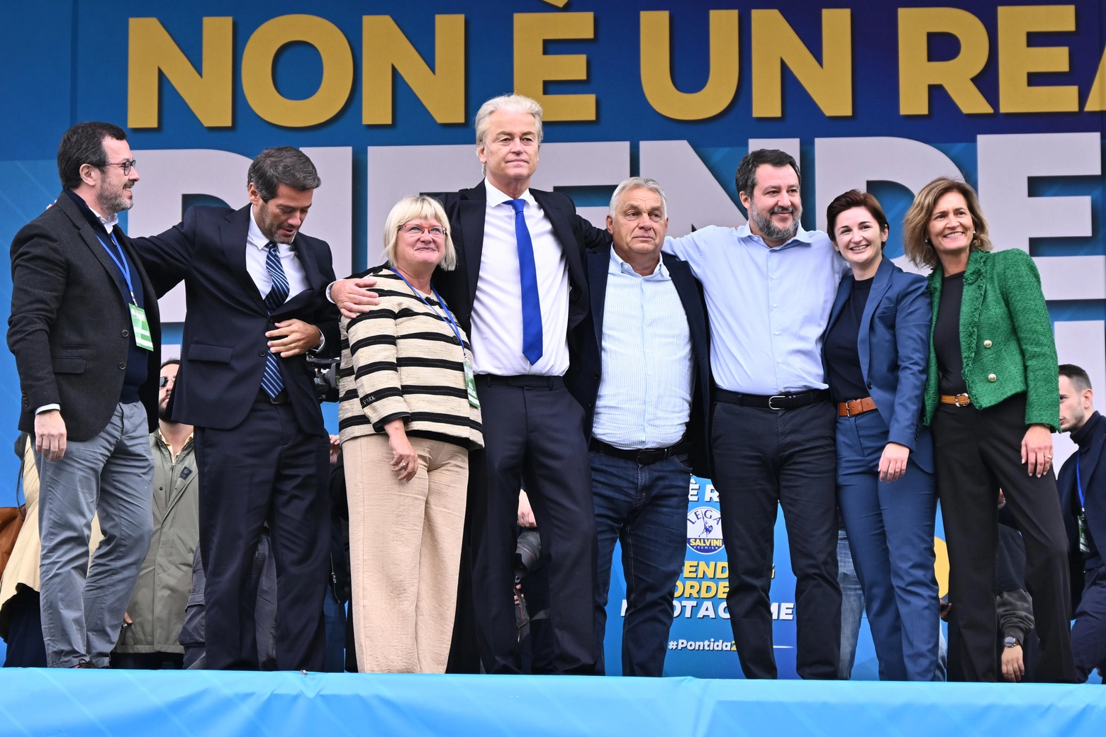 Lega party rally in Pontida