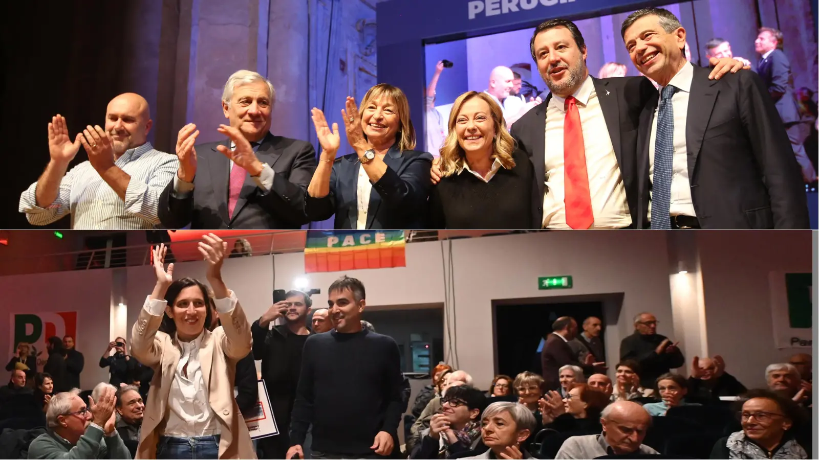 Elezioni regionali in Umbria, il duello Tesei-Proietti: leader nazionali in campo per la chiusura della campagna