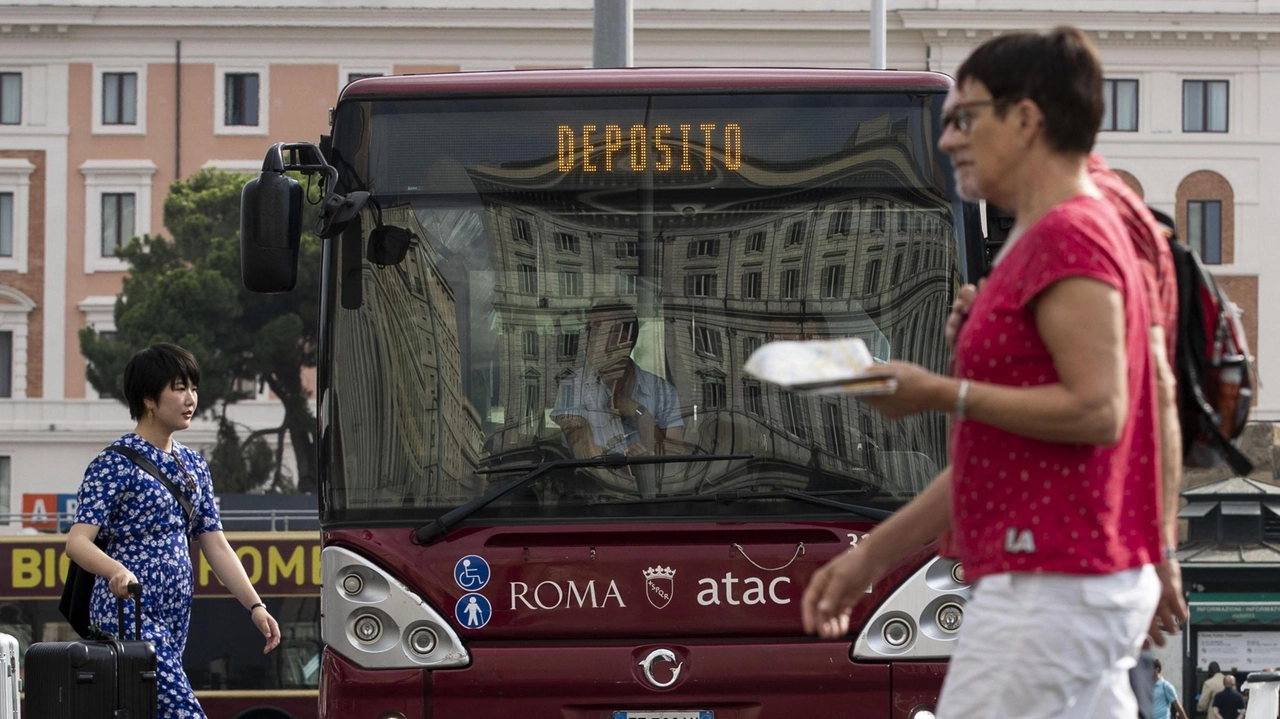 Sciopero Atac a Roma (Dire)