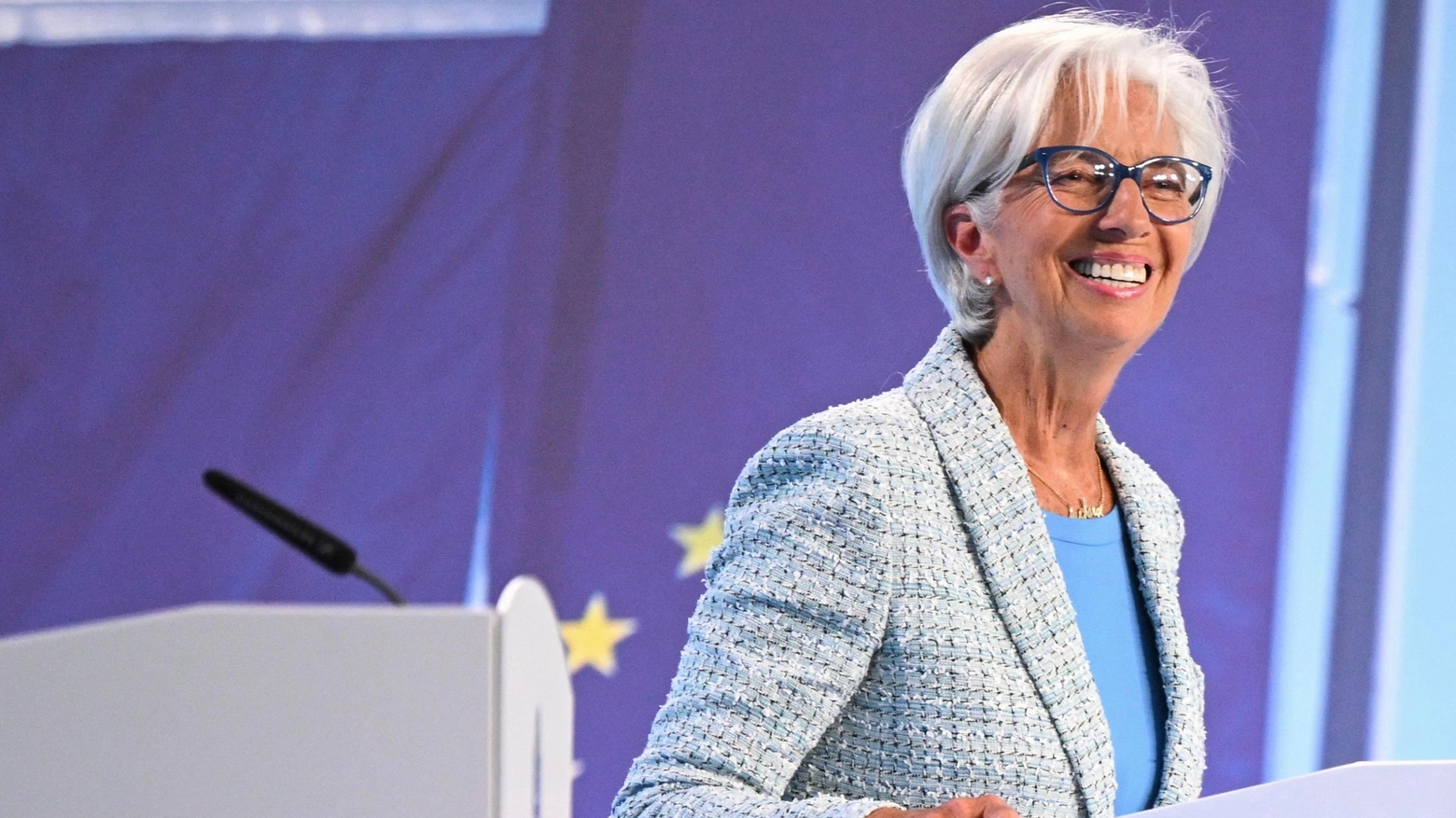Christine Lagarde, presidente della Banca Centrale Europea (Bce)