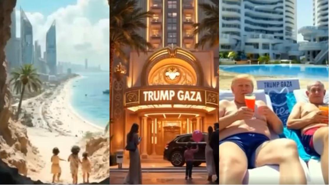 La Gaza di Trump nel video oltraggio: l’Ai trasforma la Striscia in una riviera di lusso