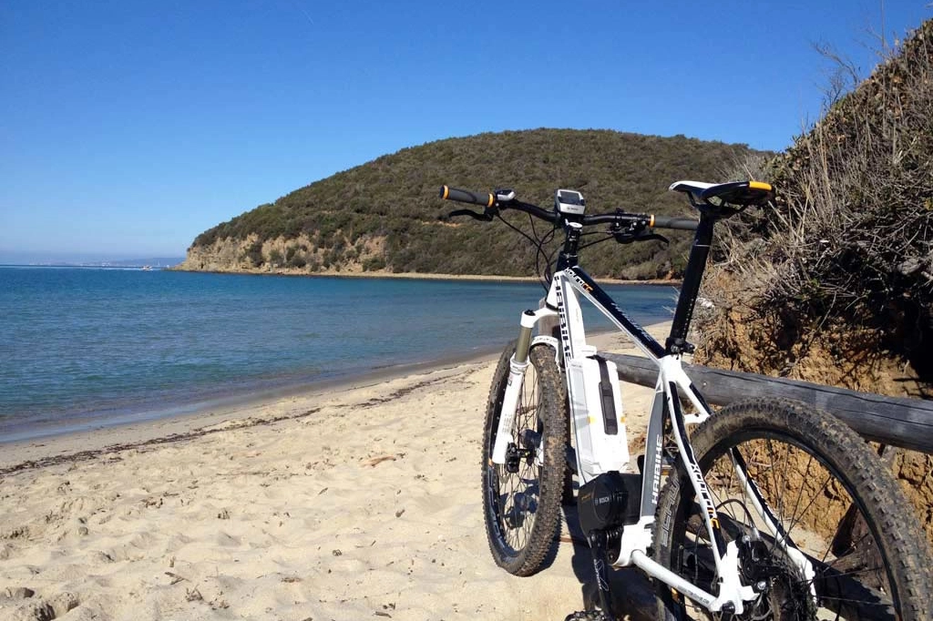 Cala Violina in bici