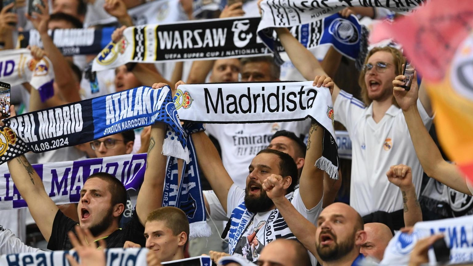 Calcio: 2-0 all'Atalanta, il Real Madrid vince la Supercoppa