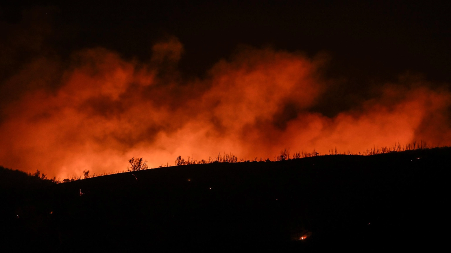 Gli incendi estremi liberano un'energia spaventosa, calcolata in Kw per metro lineare di fiamma