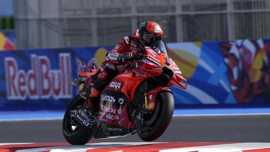 MotoGp: Misano; Ducati Bagnaia in pole, quarto Martin