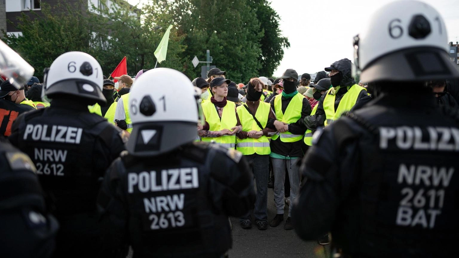 Due poliziotti feriti a margine del congresso di AfD a Essen