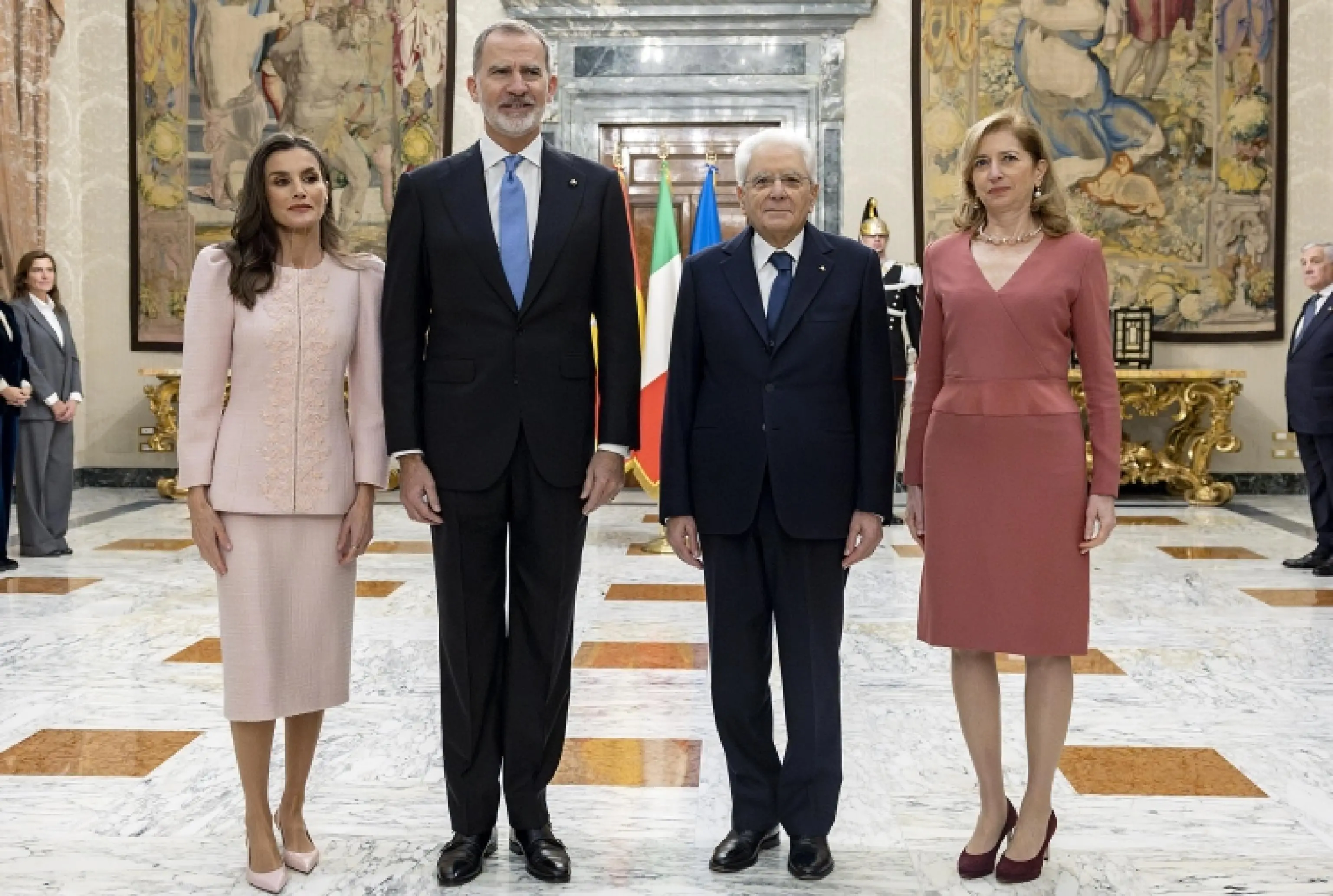 Letizia di Spagna in visita in Italia: tutti i look della regina