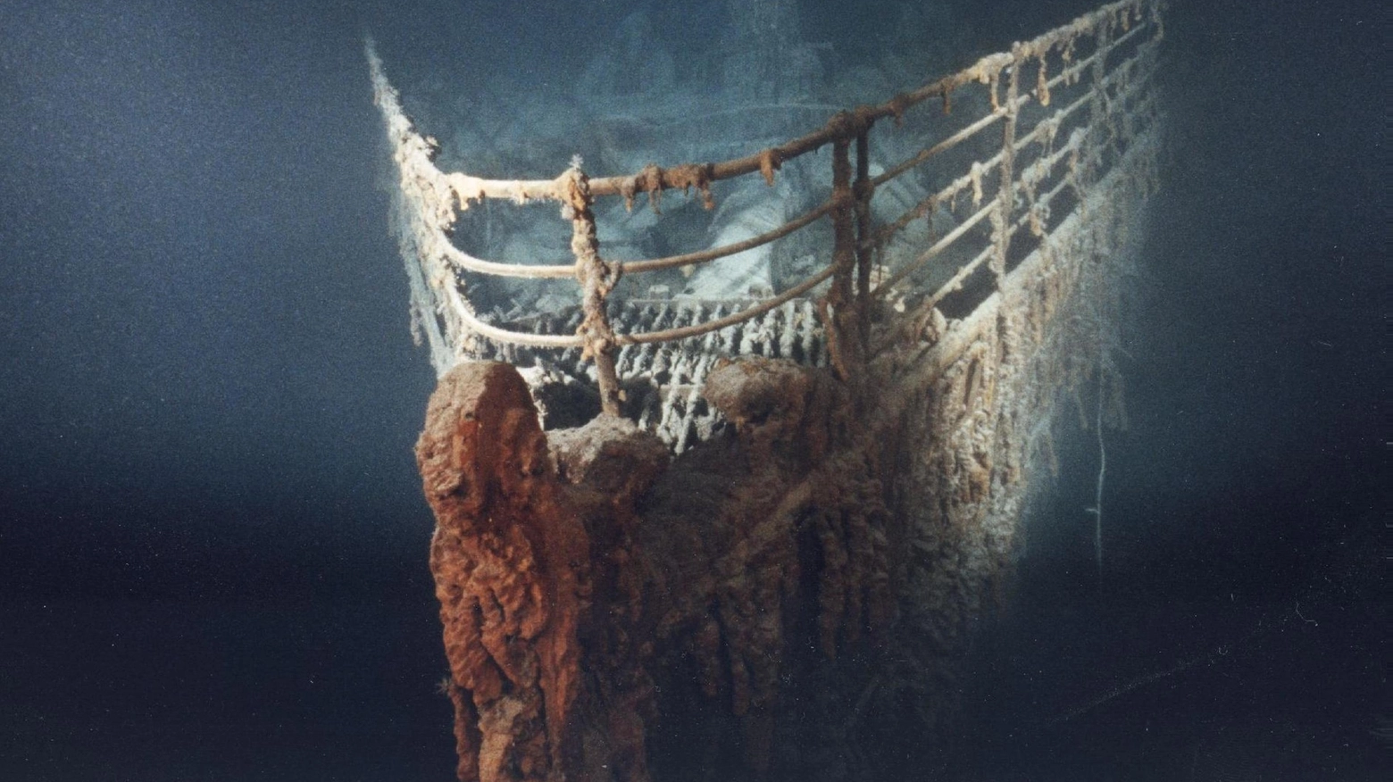 Il relitto del Titanic, affondato nella notte tra il 14 ed 15 aprile del 1912 (Epa)