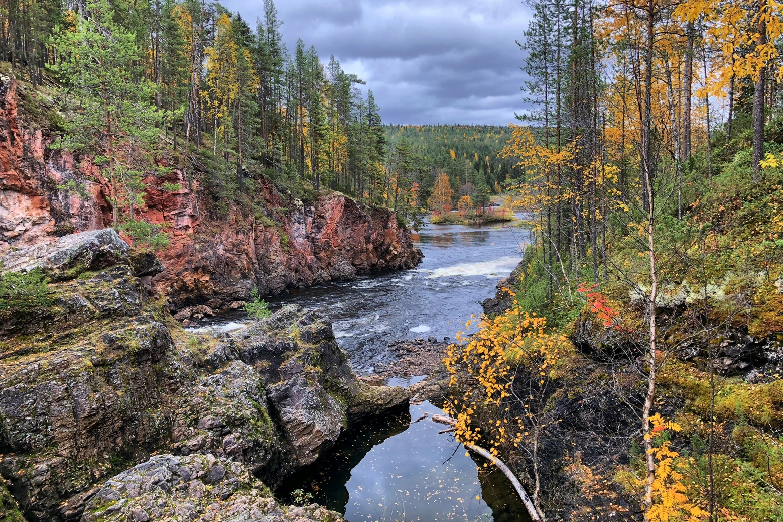 Il Parco Nazionale Oulanka in Finlandia