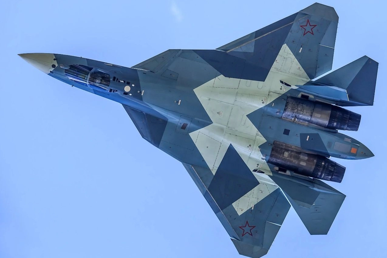 Un caccia russo Su-57