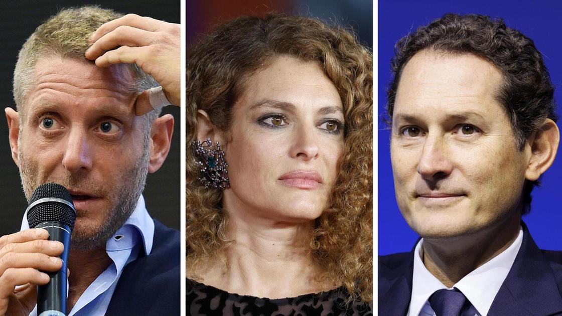 John, Lapo e Ginevra Elkann: legittimi titolari delle quote Dicembre