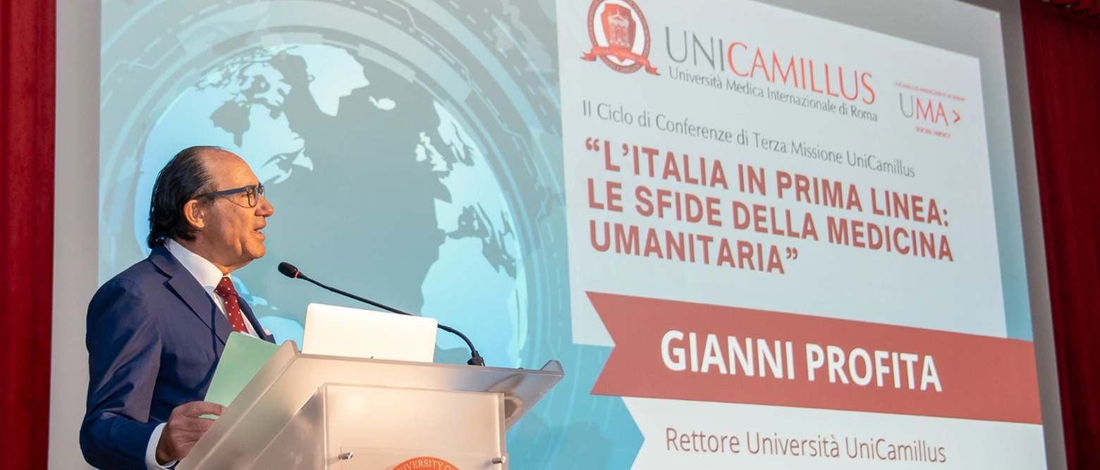 Si è svolto a Roma, presso l’Auditorium dell’Università UniCamillus, il convegno dal titolo “Medicina Umanitaria: Una Risposta Italiana per il Futuro”