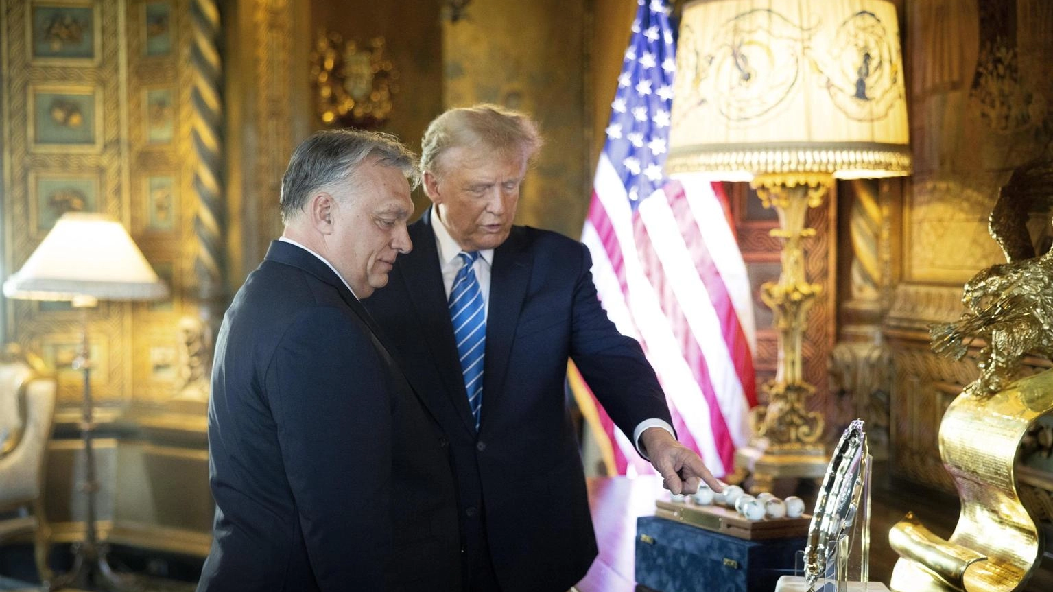 Orban, 'presidente Trump, portaci la pace'