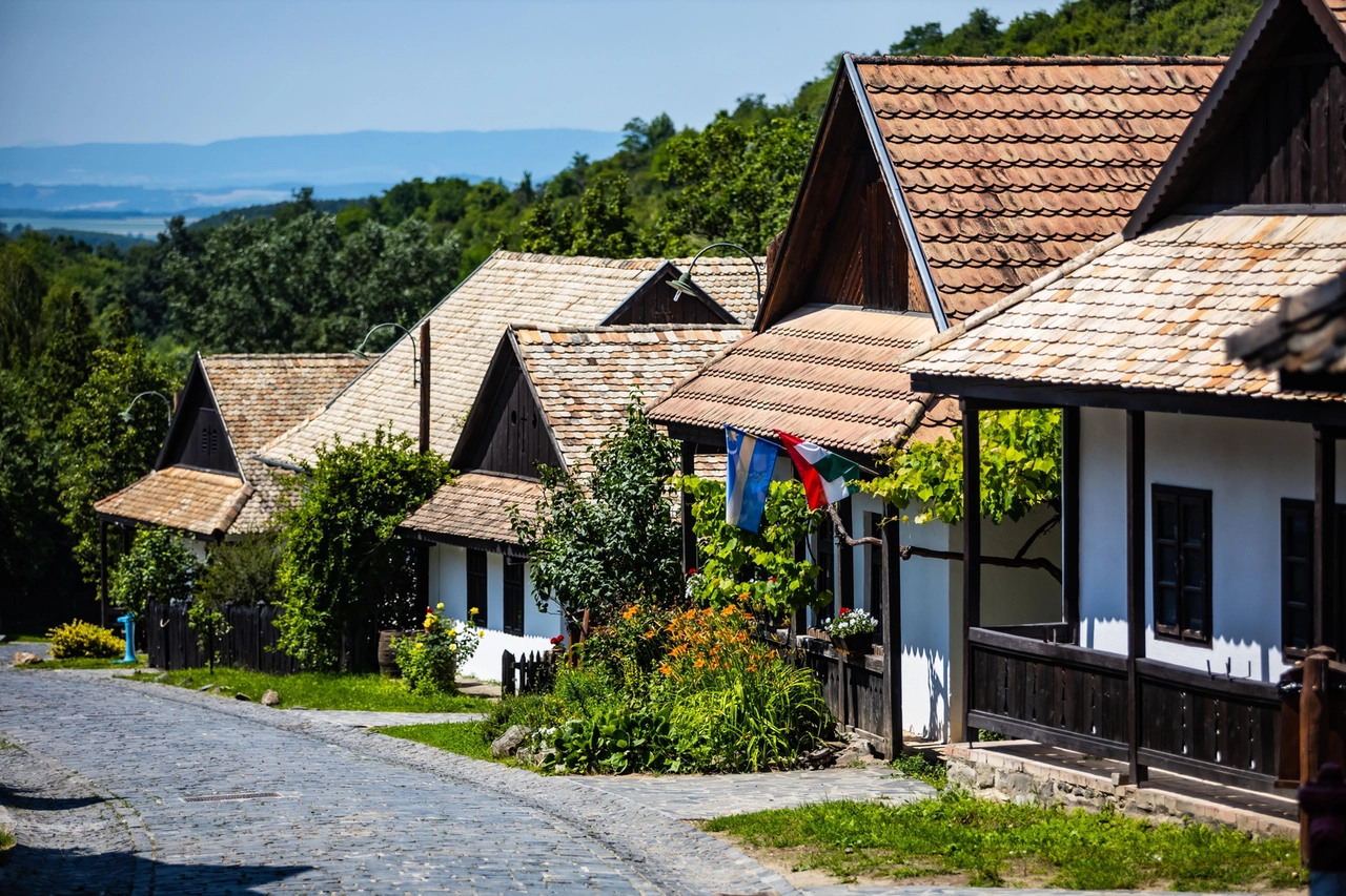 Il villaggio di Hollókő