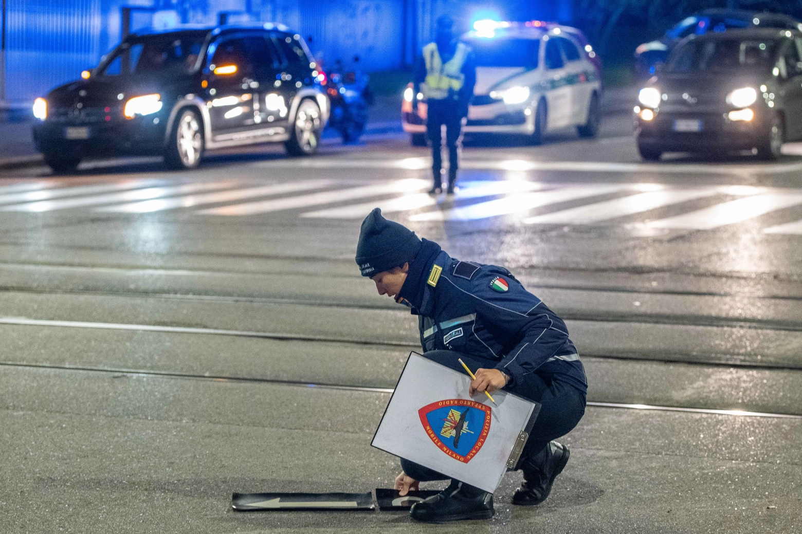 Incidente moto via Ripamonti angolo Via Bernardo Quaranta