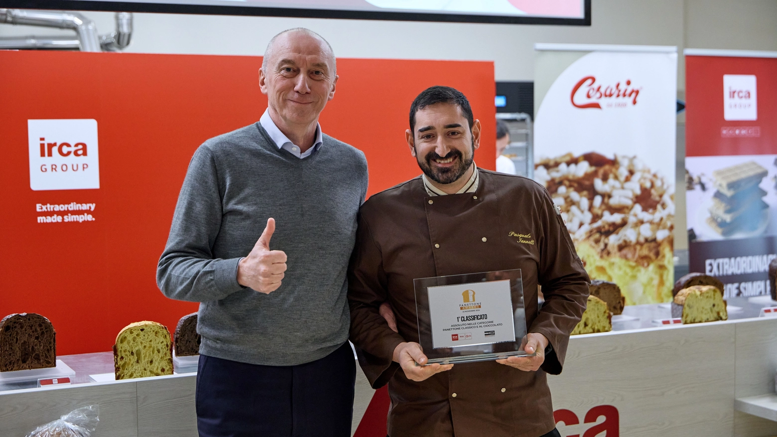 Panettone awards 2024, il primo classificato assoluto Pasquale Jannelli