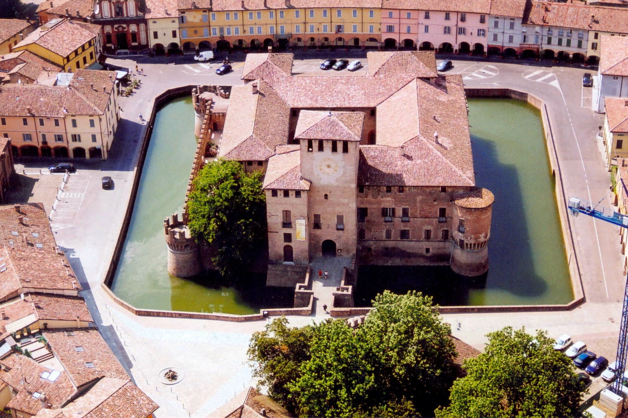 La Rocca Sanvitale ha Fontanellato, nel Parmense