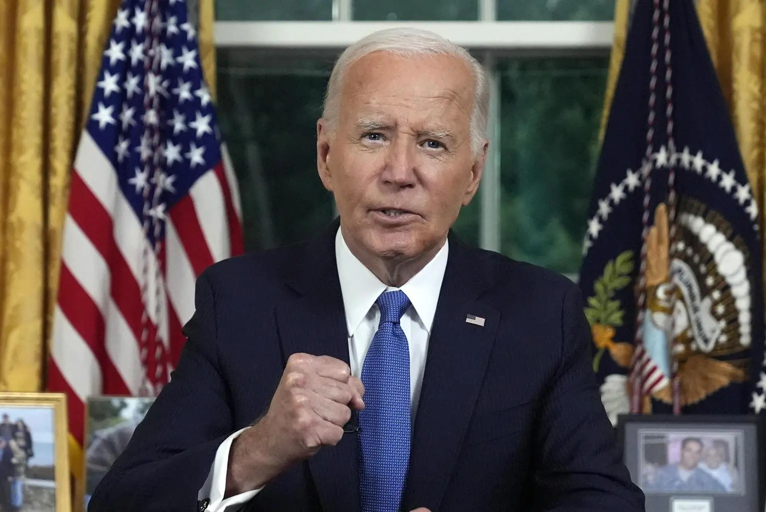 Il discorso di Biden: “Passo il testimone per salvare la democrazia: Harris è una donna forte”