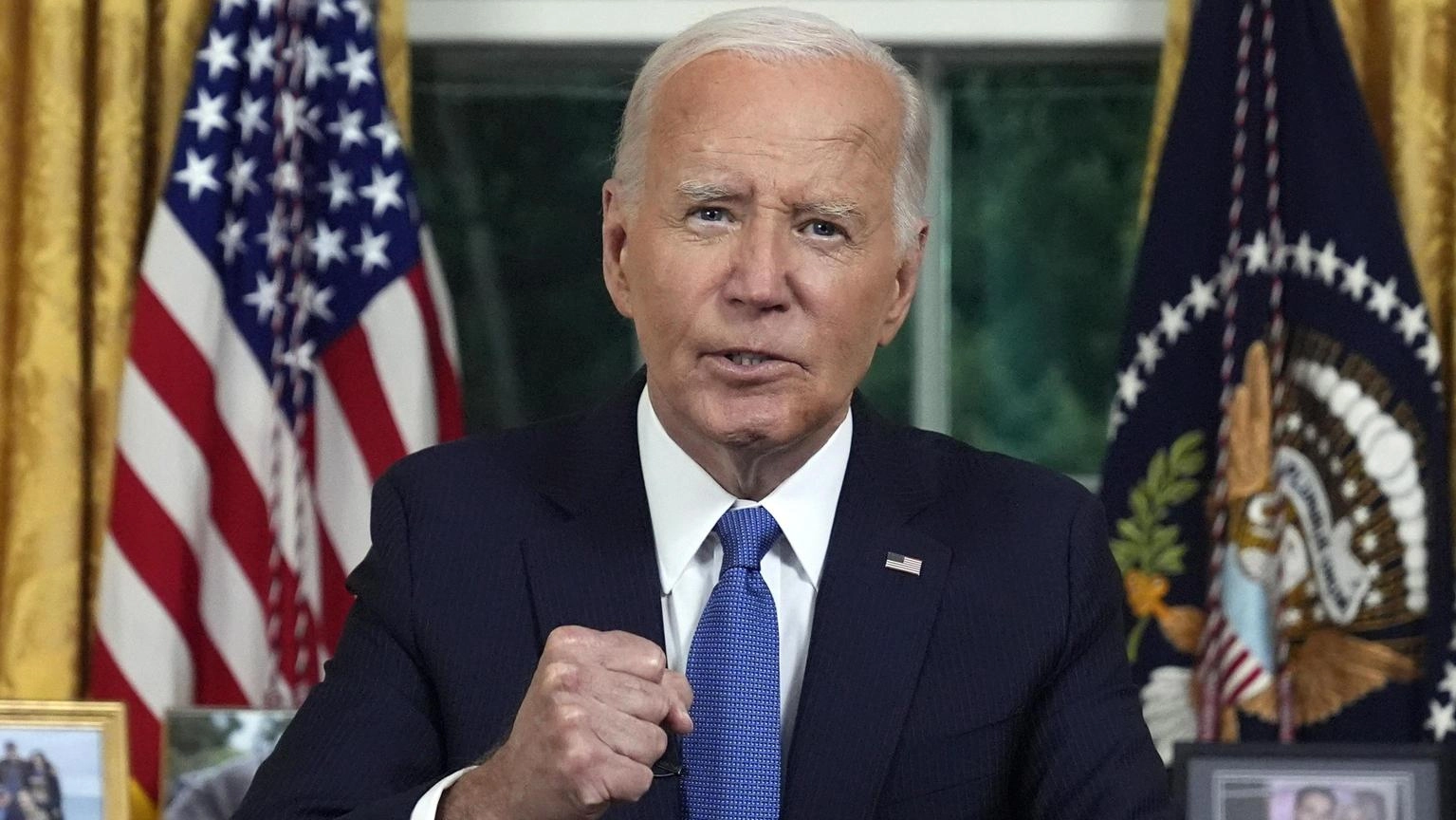Il discorso del presidente Joe Biden dallo Studio Ovale: "Mi sono ritirato per difendere la democrazia"
