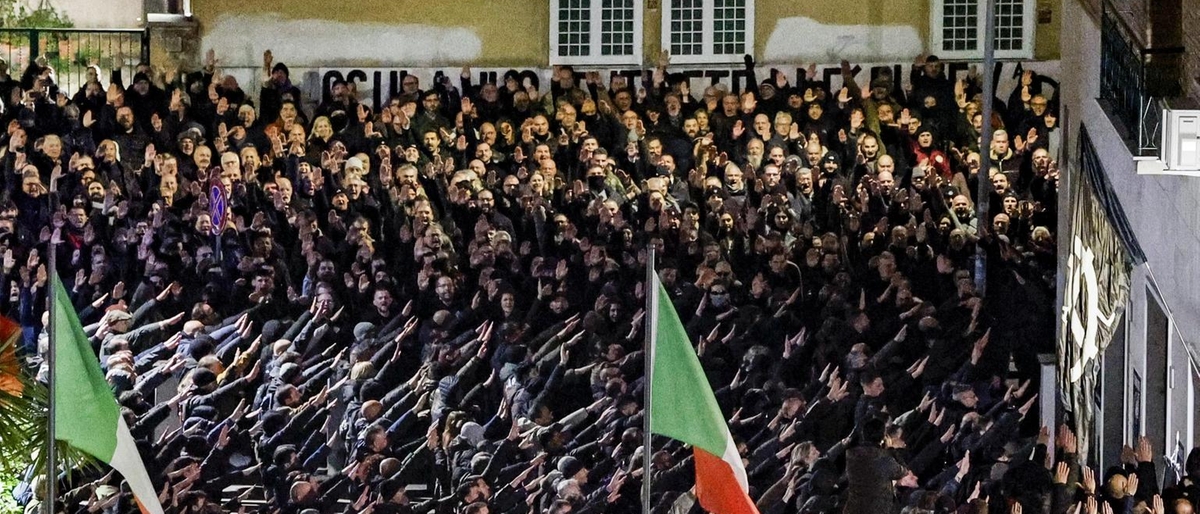 Digos indaga sul saluto romano alla commemorazione di Acca Larenzia