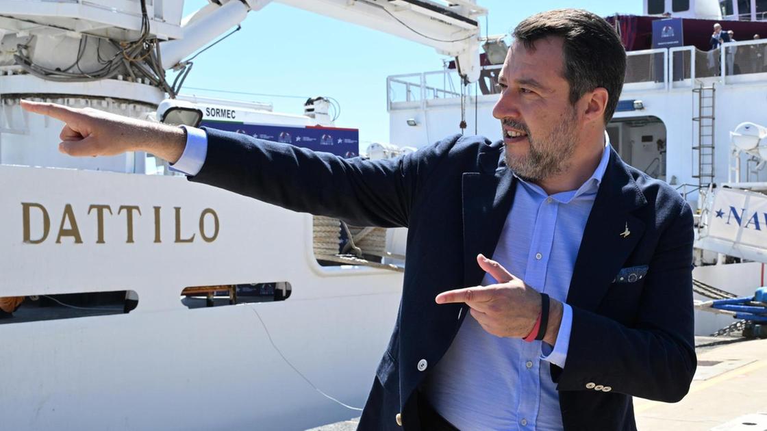 Salvini incontra Ciucci, avvio ponte Stretto nel 2024