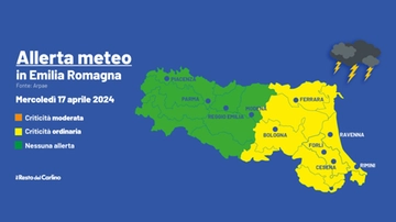 Allerta meteo in Emilia Romagna: in arrivo freddo, neve e forti temporali