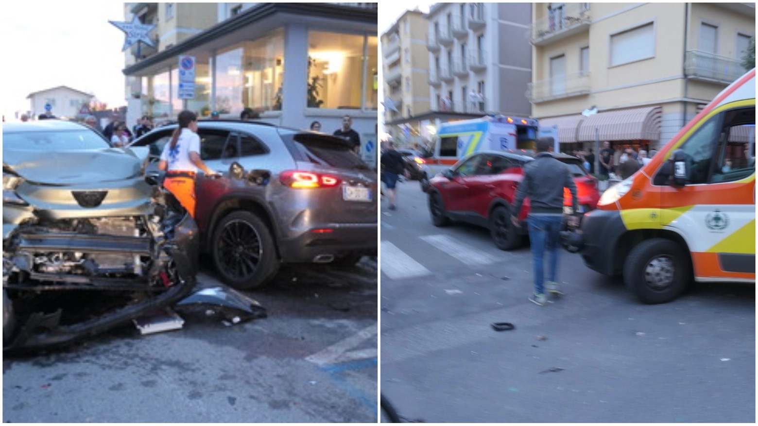 Due ragazze tedesche morte e sei feriti, di cui una gravissima ricoverata a Pisa. Al volante una brasiliana di 44 anni, portata all’ospedale Versilia