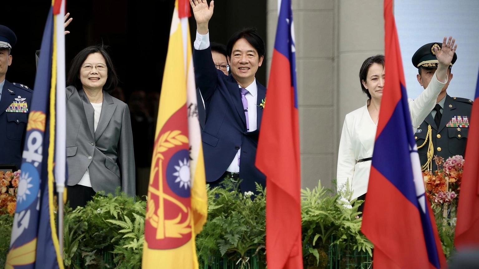 William Lai giura come nuovo presidente di Taiwan