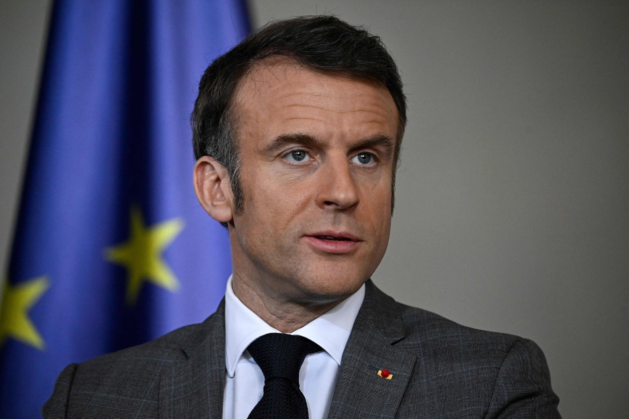 Il presidente francese Emmanuel Macron