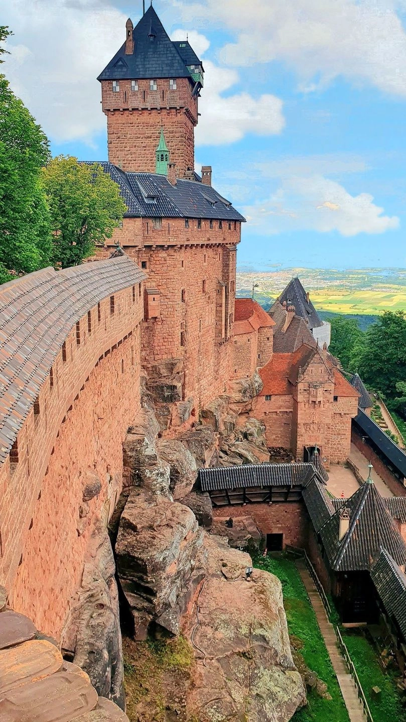 Il maestoso Château du Haut-Kœningsbourg