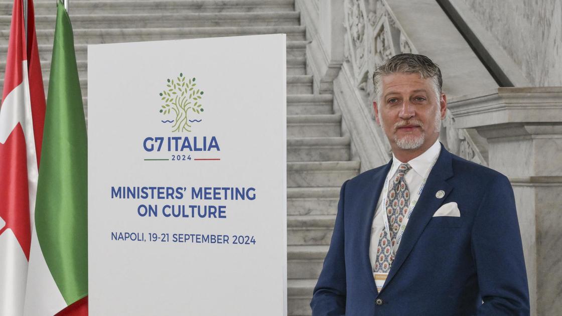 G7 Cultura, battesimo di fuoco per Alessandro Giuli. Il discorso inaugurale su disastri ambientali e Ai