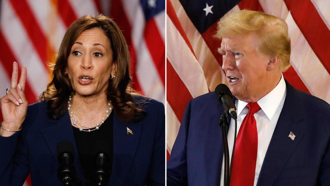 Sondaggio Cnn, Harris avanti col 50% contro il 47% di Trump