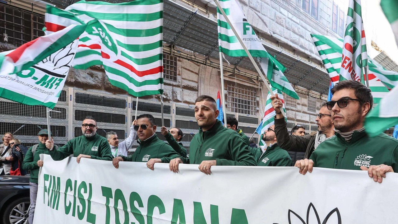 Una protesta sindacale