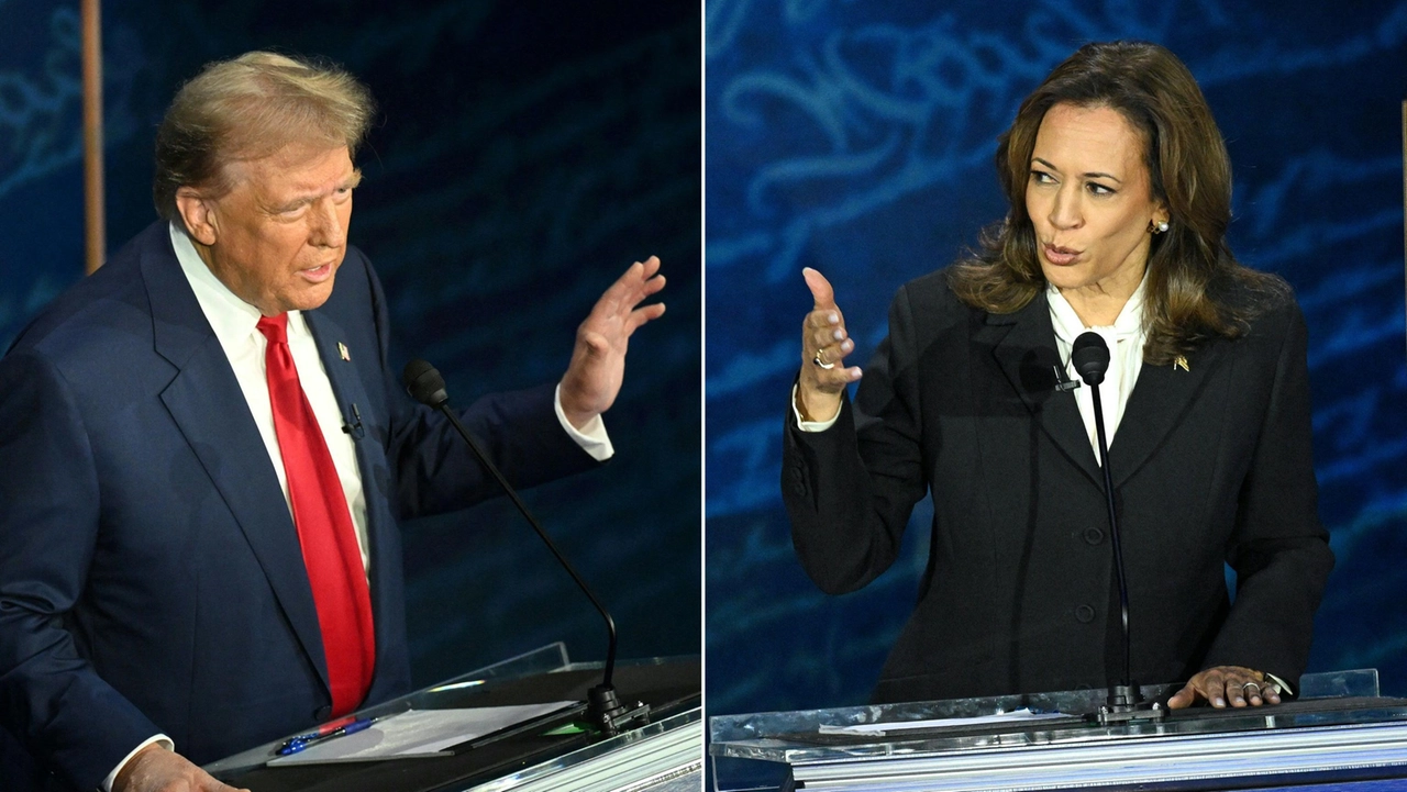 TOPSHOT-COMBO-US-VOTE-POLITICS-DEBATE-HARRIS-TRUMP