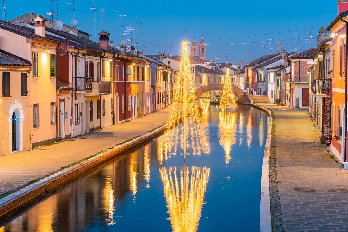 Comacchio a Natale - Crediti Matteo Mangherini