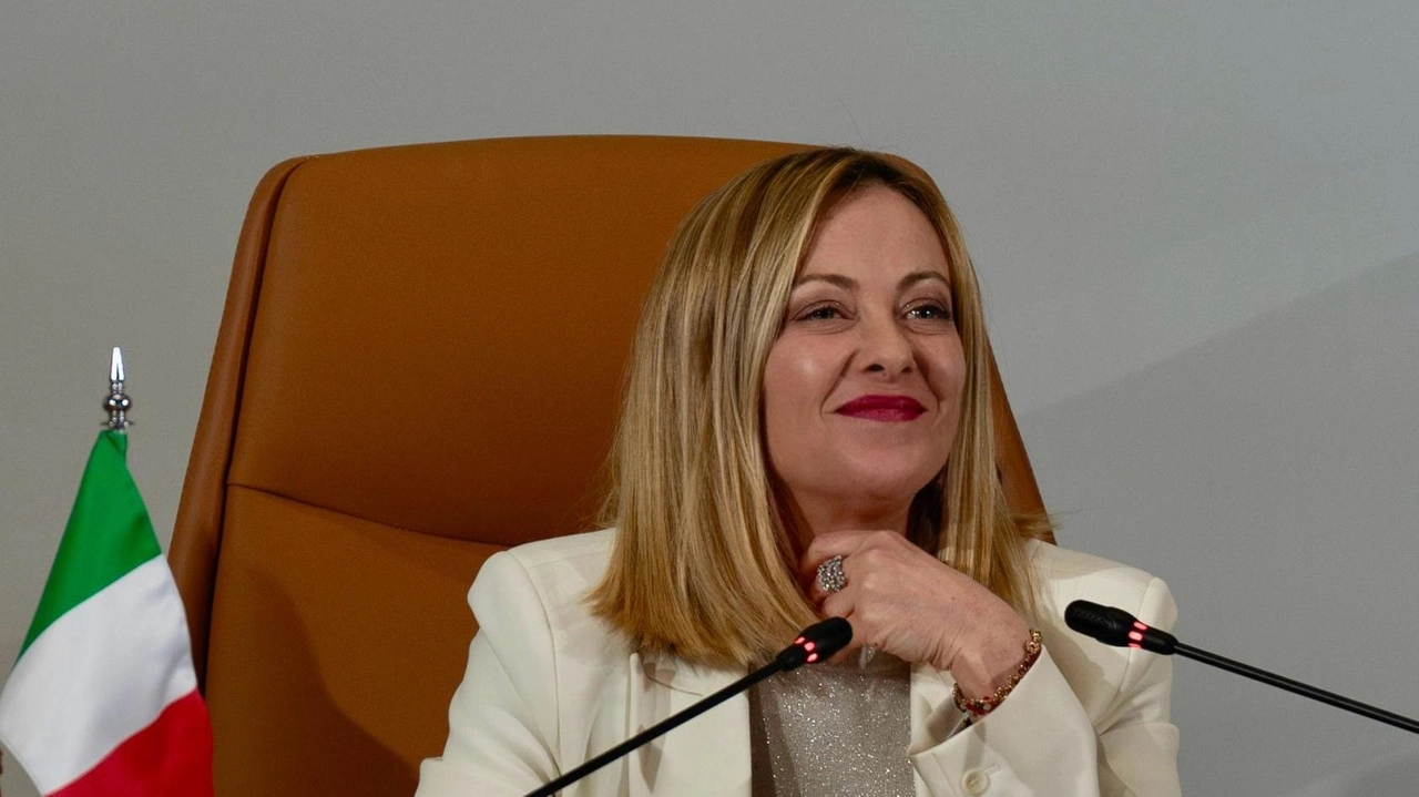 La presidente del Consiglio, Giorgia Meloni (48 anni)