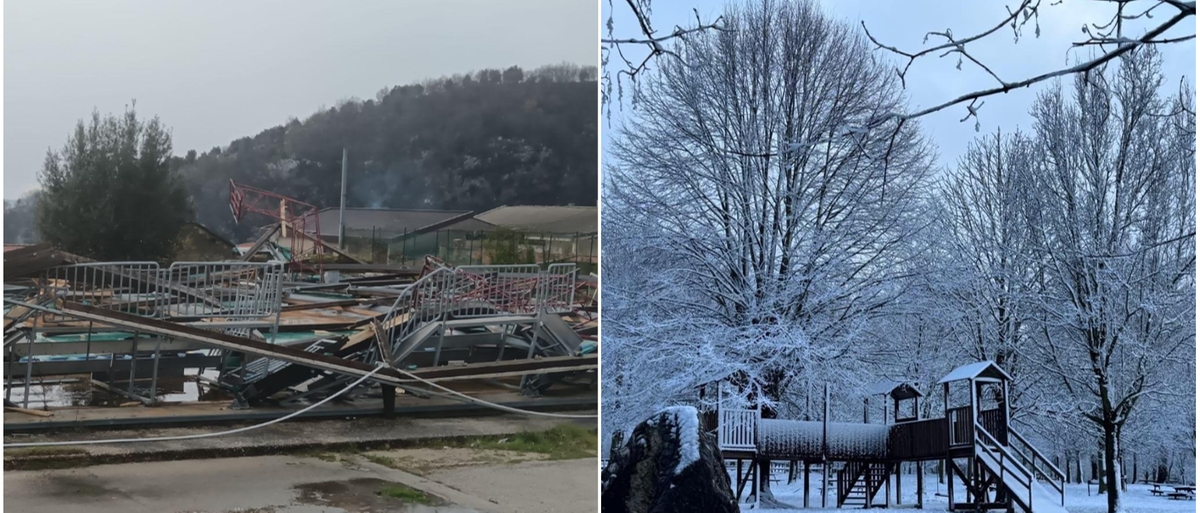 Maltempo in Campania, è allerta meteo. Bufera di neve nel Casertano: decine di persone bloccate in auto