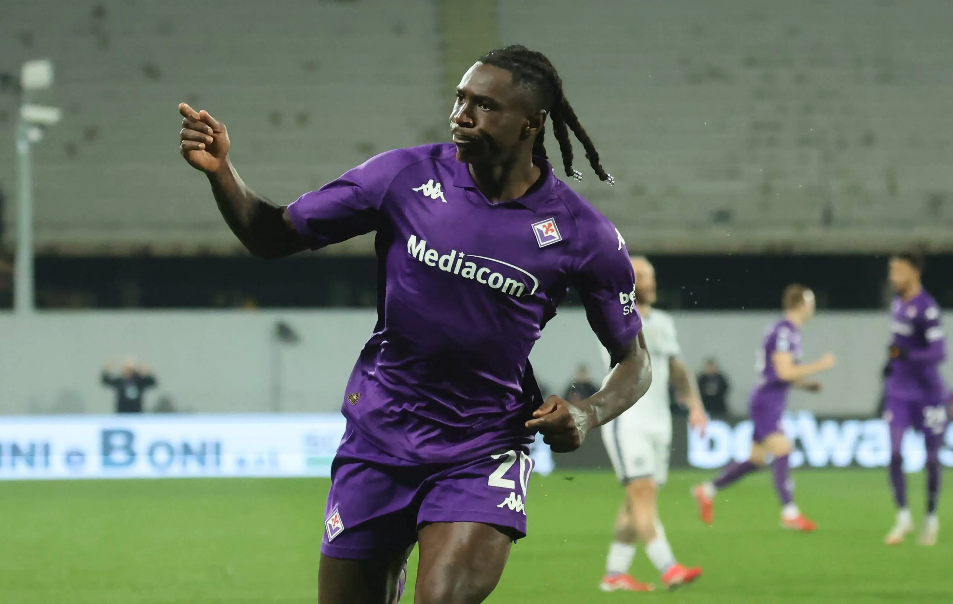 Inter domata, è festa viola al Franchi. Kean: “I miei quindici gol fin qui? Basta crederci”