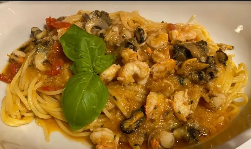 Spaghetti ai frutti di mare all’istriana