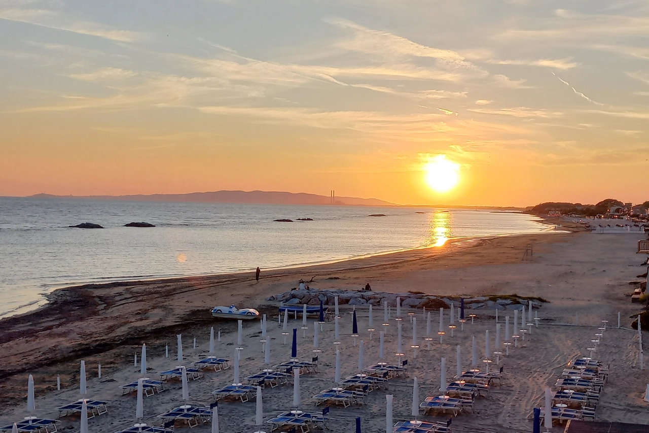 La spiaggia di Follonica