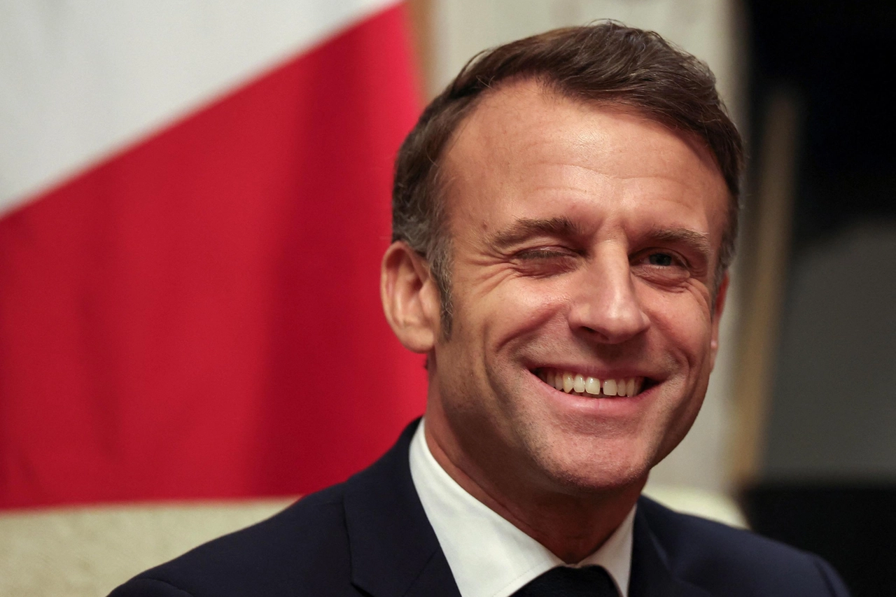 Il presidente francese, Emmanuel Macron