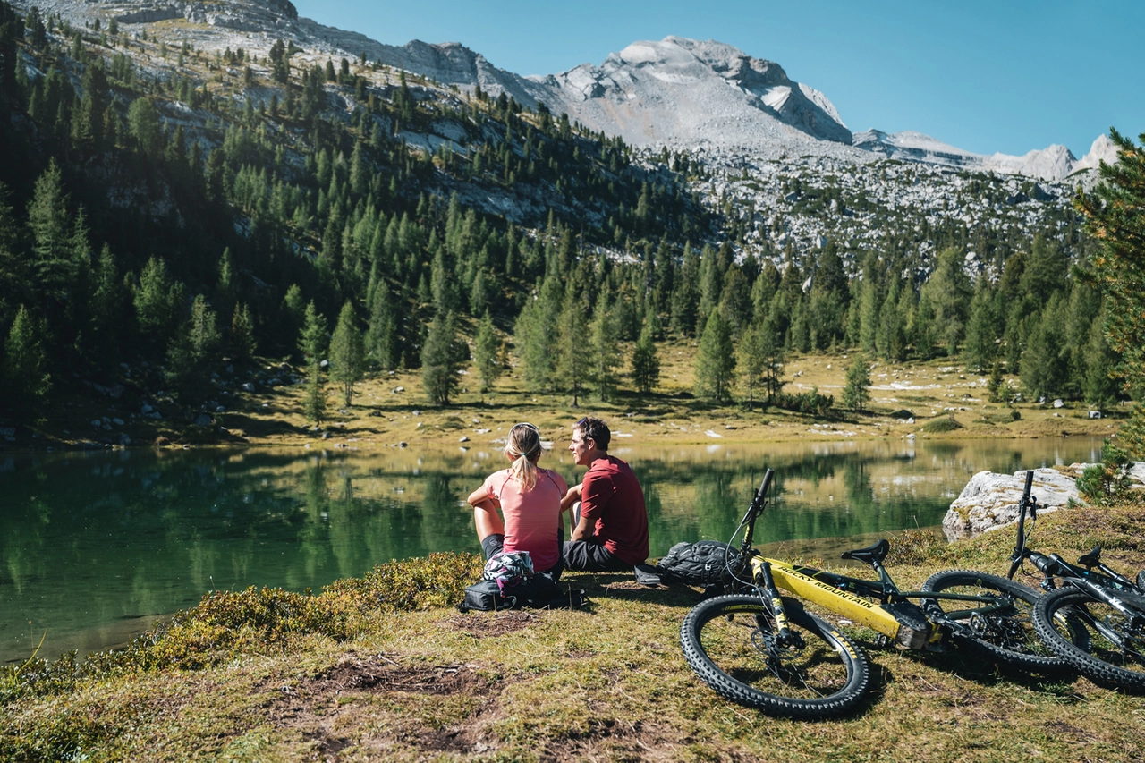 Tour in bici, Fanes - Foto di Alex Moling