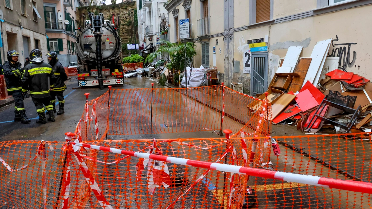 Colata di fango al Vomero