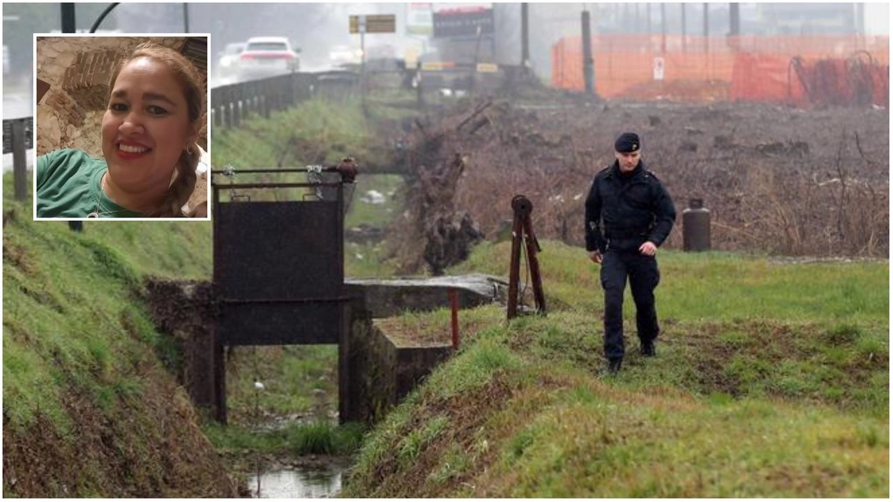 I militari durante le ricerche del corpo della donna uccisa da Pablo Gonzales