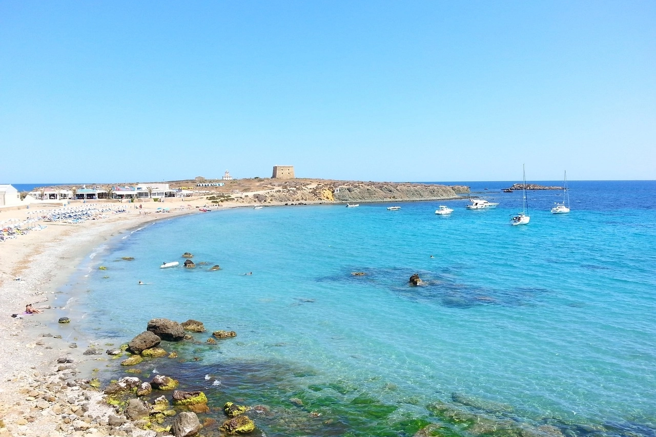 La spiaggia di Tabarca