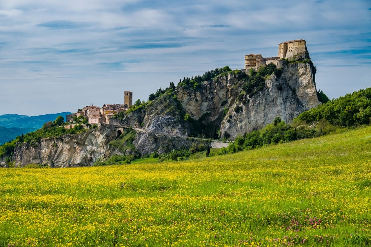 La Rocca di San Leo, in Emilia Romagna