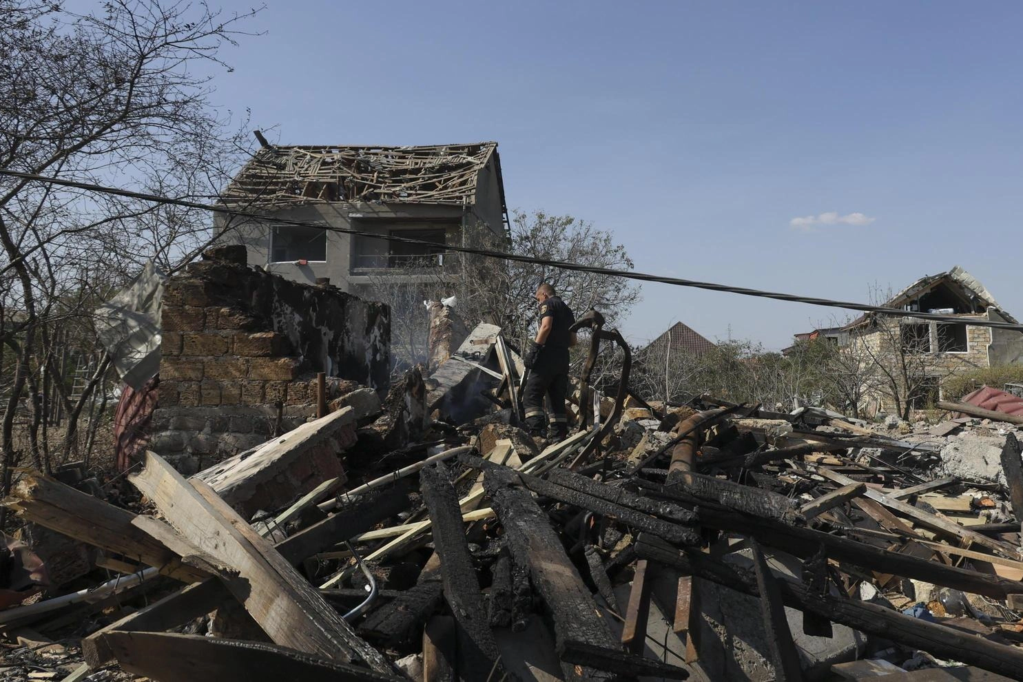 Guerra in Ucraina, la devastazione dopo i raid